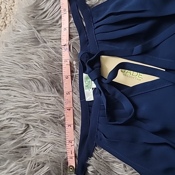 Halter Top Navy Blue - Picture 9 of 12